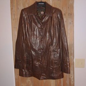 Ladies Danier leather coat